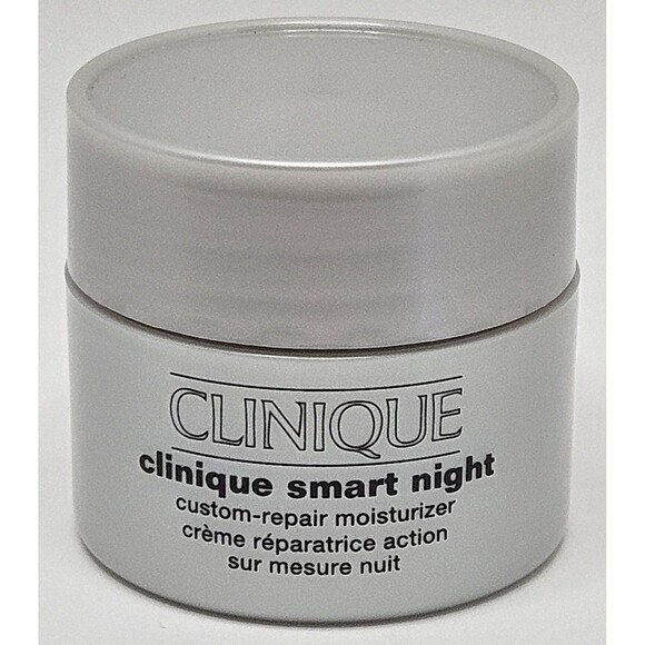 Clinique Smart Night Custom Repair Moisturizer Dry Combination .5 oz 15ml Travel - Picture 1 of 3